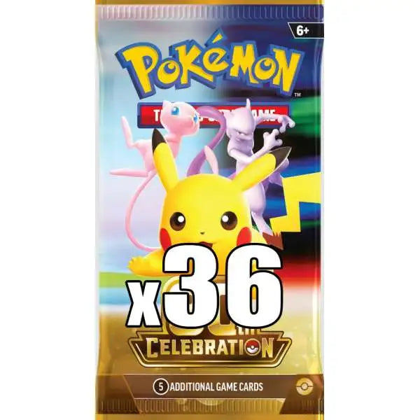 Pokemon 30th (美版) 36 pack /Pokemon 30th Anniversary Celebration LOT of 36 Booster Packs